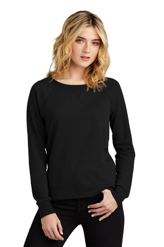 District® Women’s Featherweight French Terry™ Long Sleeve Crewneck