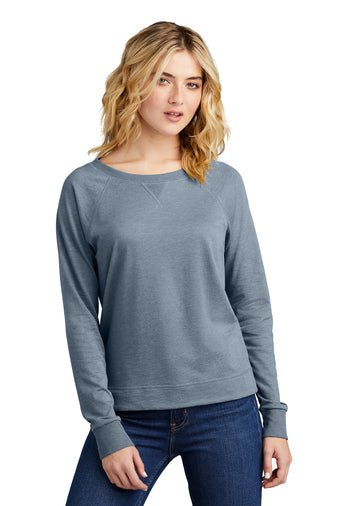 District® Women’s Featherweight French Terry™ Long Sleeve Crewneck