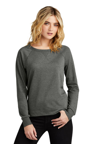 District® Women’s Featherweight French Terry™ Long Sleeve Crewneck