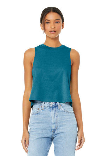 BELLA+CANVAS ® Women’s Racerback Cropped Tank