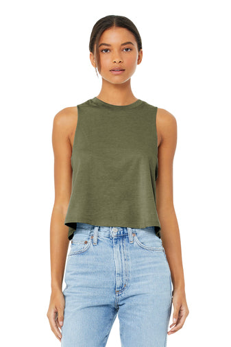 BELLA+CANVAS ® Women’s Racerback Cropped Tank