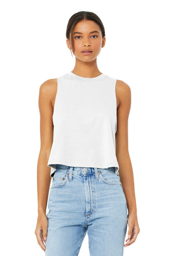 BELLA+CANVAS ® Women’s Racerback Cropped Tank