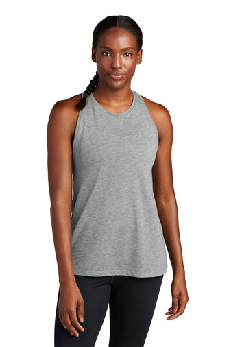 Sport-Tek® Ladies PosiCharge® Tri-Blend Wicking Tank