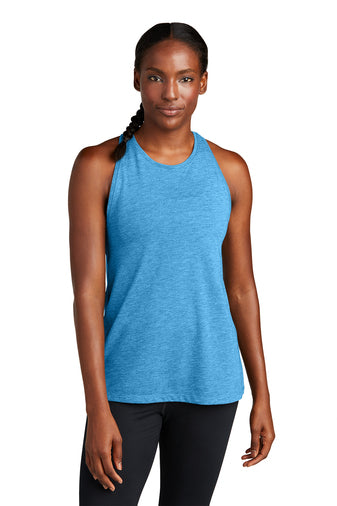 Sport-Tek® Ladies PosiCharge® Tri-Blend Wicking Tank