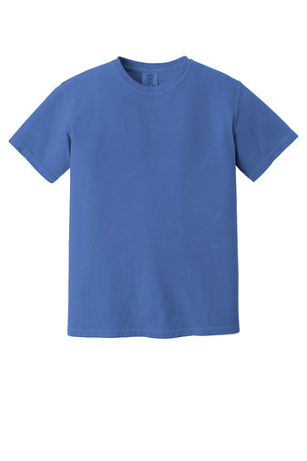 Dallas Texans - Comfort Colors ® Heavyweight Ring Spun Tee - Dallas Texans with Vintage Texans Crest
