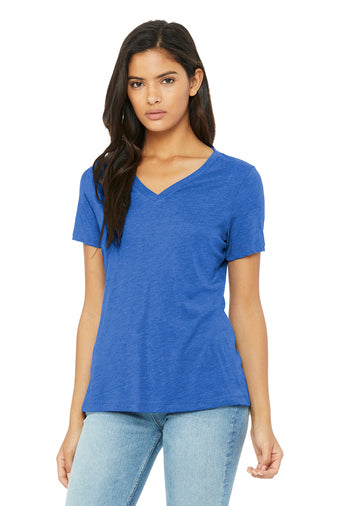 BELLA+CANVAS® Women’s Relaxed Triblend V-Neck Tee