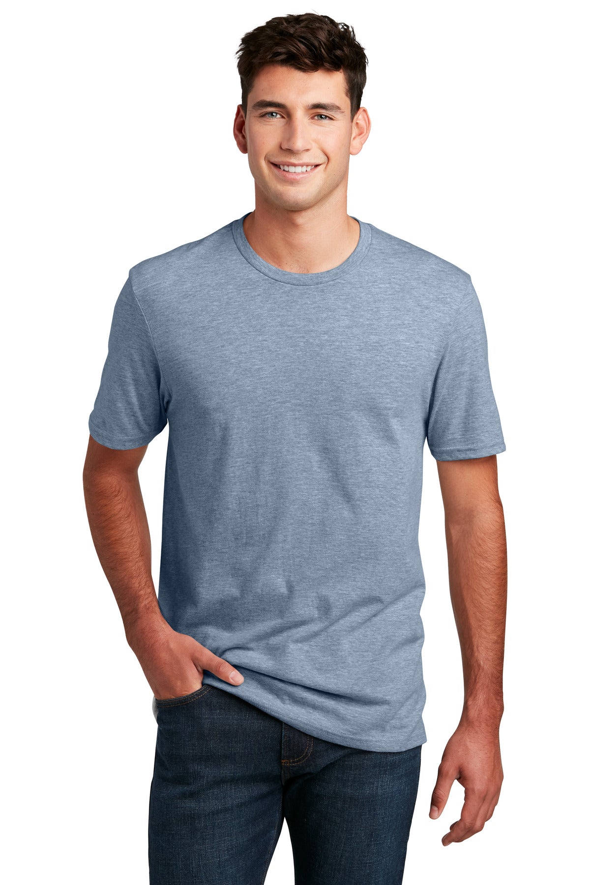 DESIGN CENTER - District® Perfect Blend® CVC Unisex Tee Heather