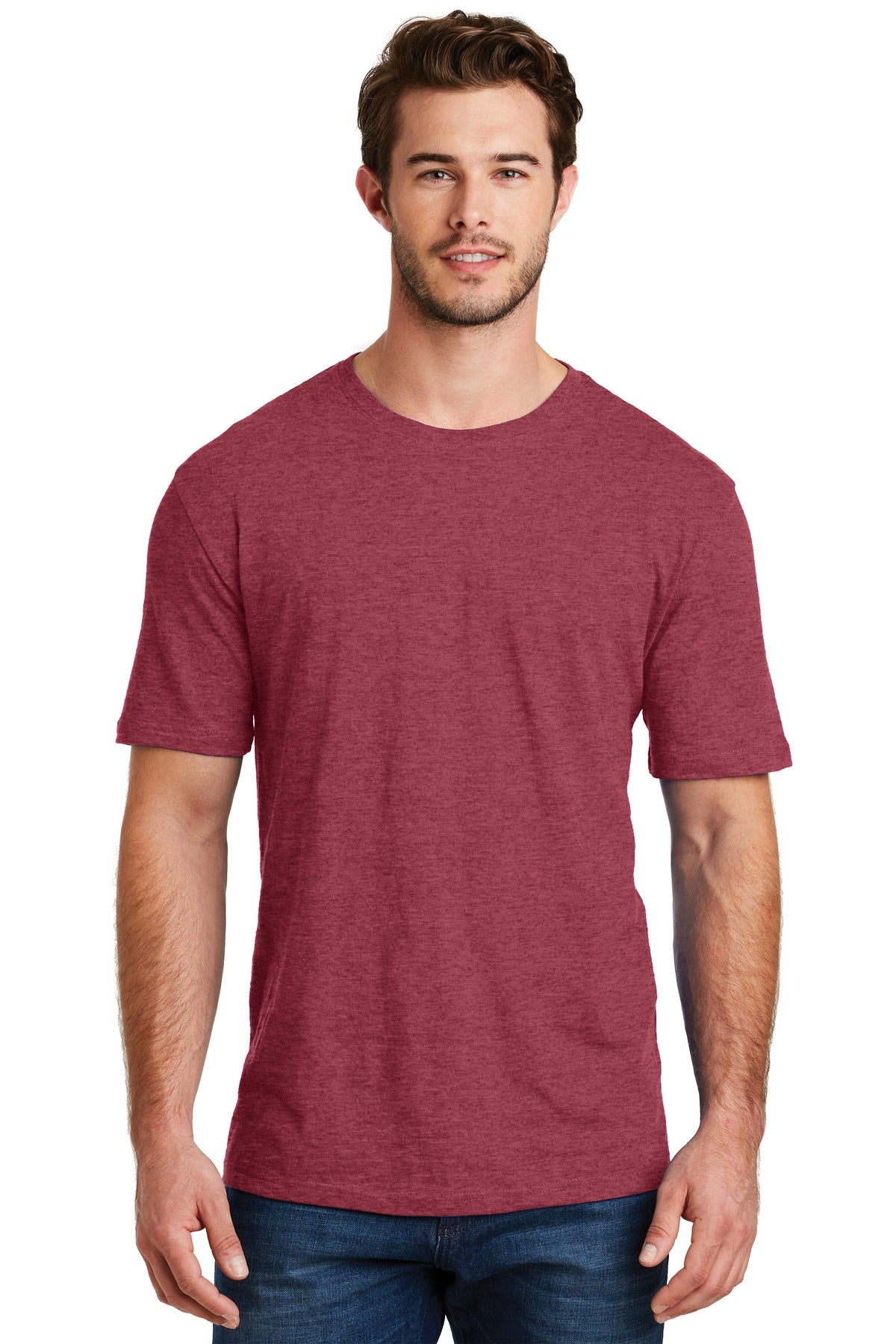 DESIGN CENTER - District® Perfect Blend® CVC Unisex Tee Heather