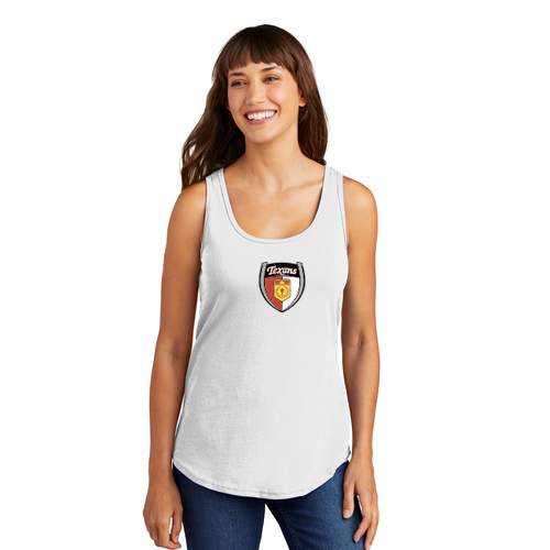 Dallas Texans Port & Company® Ladies Core Cotton Tank Top with Vintage Crest Logo