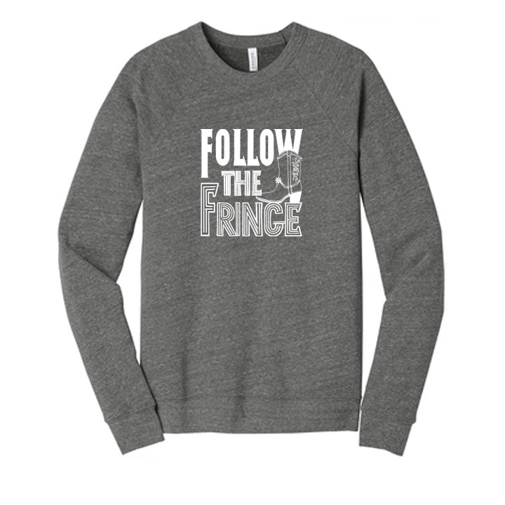 BELLA+CANVAS ® Unisex Sponge Fleece Raglan Sweatshirt - Boot Design