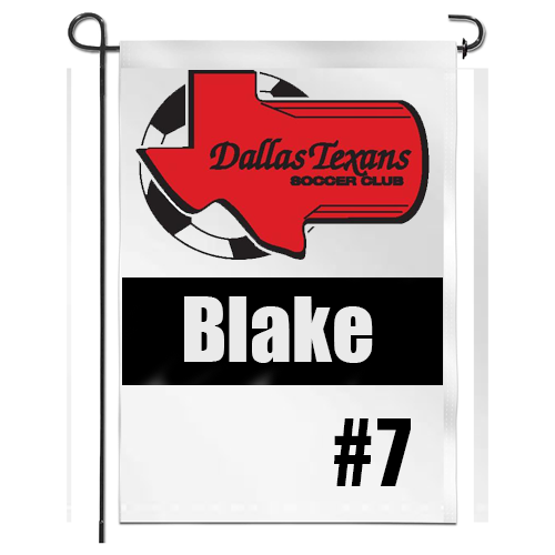 Dallas Texans - Custom Garden Flag with Pole