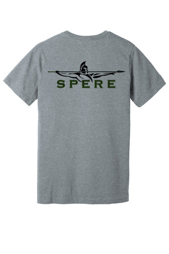 BELLA+CANVAS Unisex Heather CVC - Spere Athletic Heather
