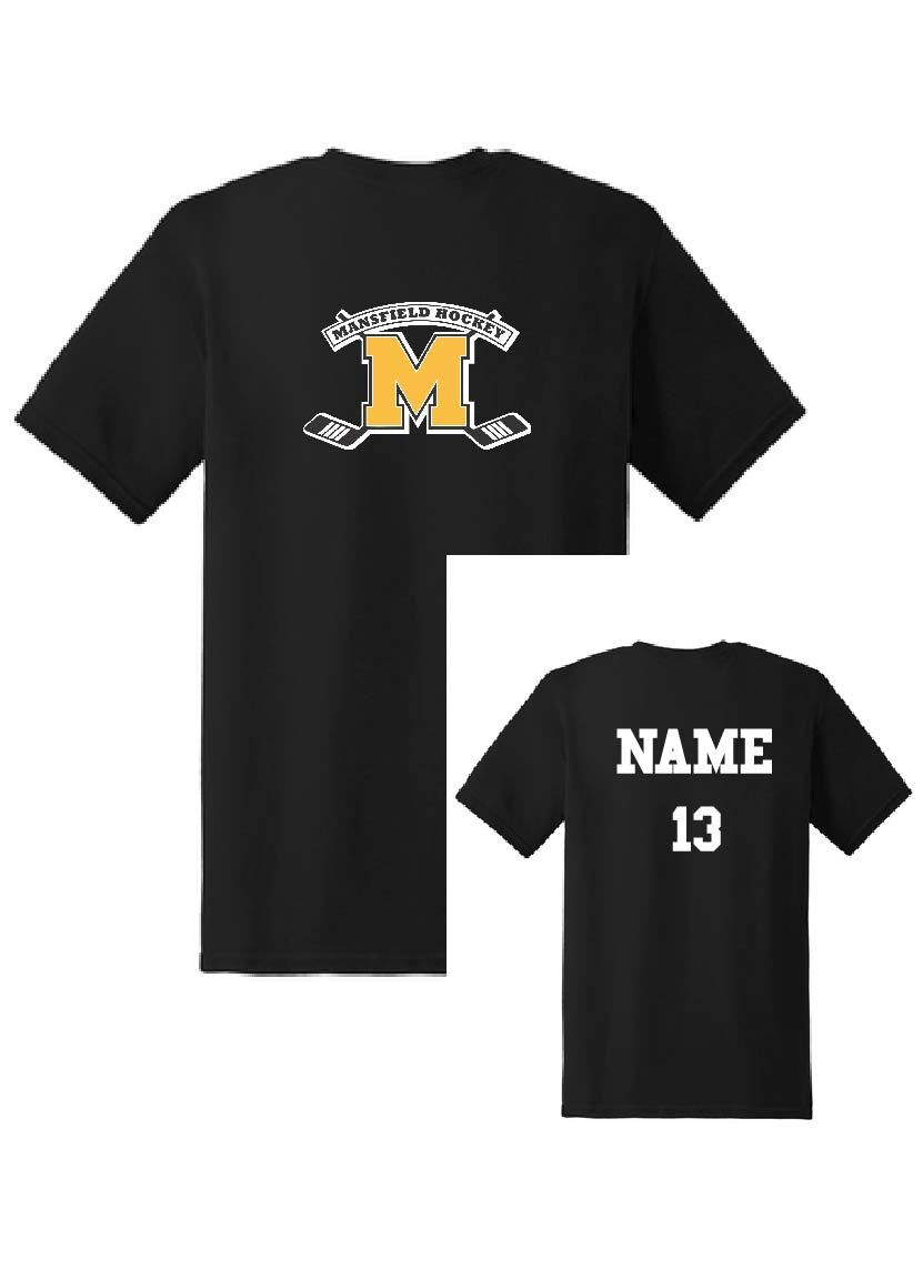 Mansfield Hockey Short Sleeve Front and Back