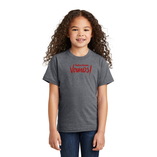 Dallas Texans - Port & Company Youth Tri Blend Tee with Vamos logo