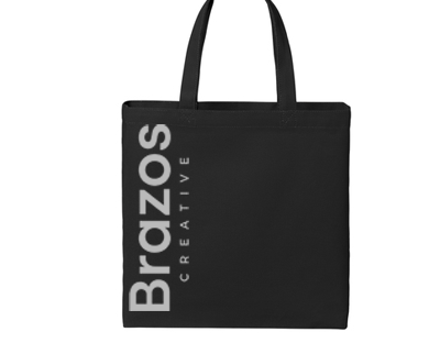 Brazos Logo - Port Authority® Cotton Canvas Shopper Tote
