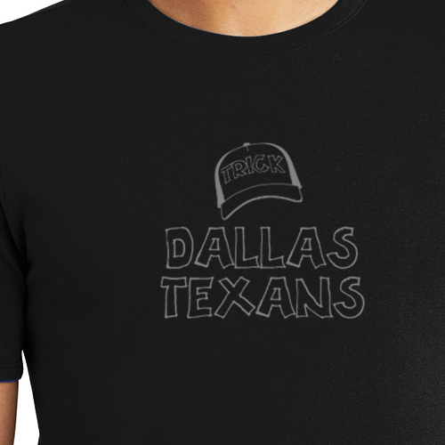 Dallas Texans - Nike Dri-FIT Cotton/Poly Tee with Texans Hat Trick