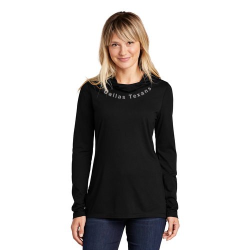Dallas Texans Sport-Tek ® Ladies PosiCharge ® Tri-Blend Wicking Long Sleeve Hoodie