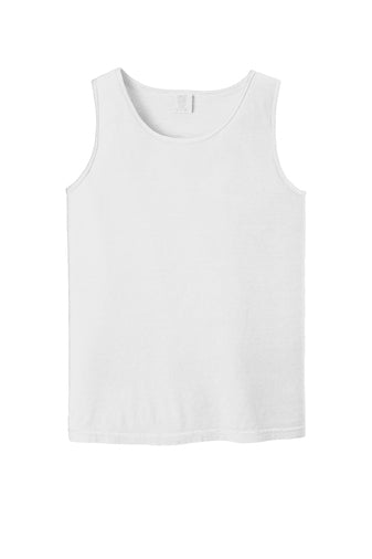 Dallas Texans Comfort Colors ® Heavyweight Ring Spun Tank Top with Texans Stacked graphic