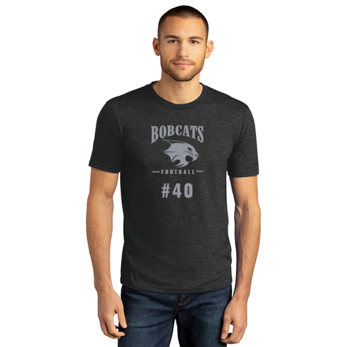 Trophy Club - District ® Perfect Tri ® DTG Tee - Personalized Bobcat