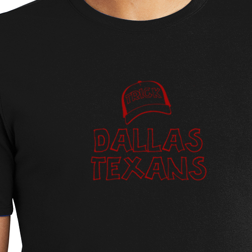 Dallas Texans - Nike Dri-FIT Cotton/Poly Tee with Texans Hat Trick