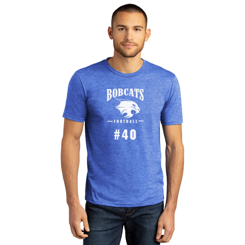Trophy Club - District ® Perfect Tri ® DTG Tee - Personalized Bobcat