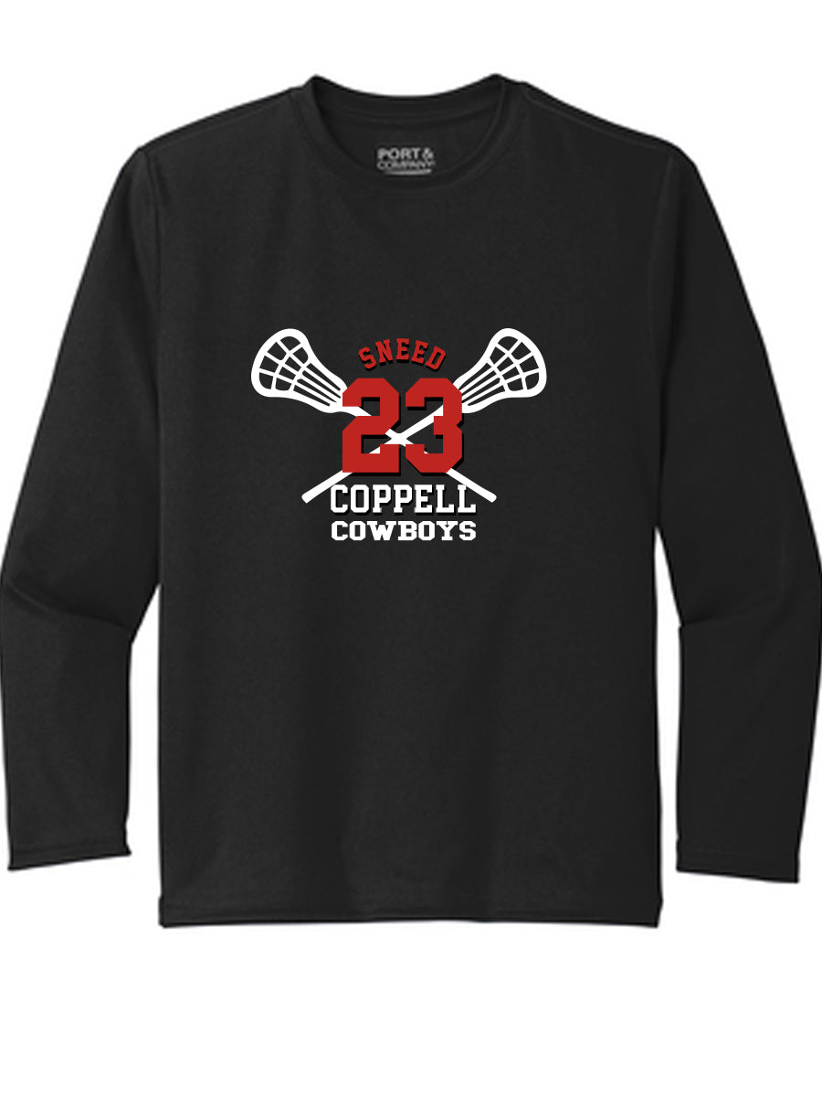 Youth Port & Company ® Long Sleeve Performance Tee