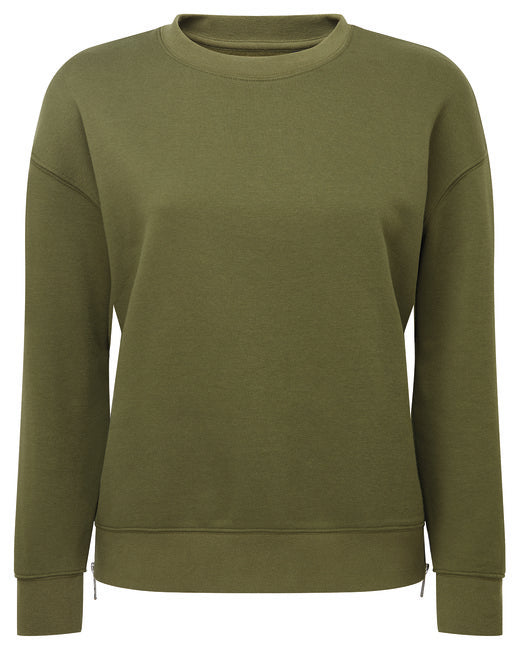 TriDri Ladies' Billie Side-Zip Sweatshirt