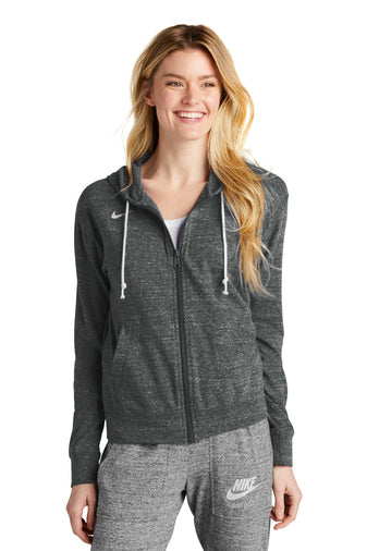 Dallas Texans - Nike Ladies Gym Vintage Full-Zip Hoodie with Texans Logo