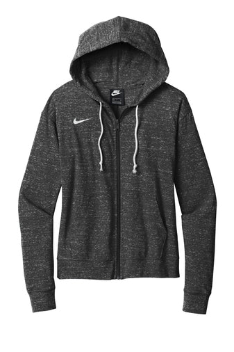 Dallas Texans - Nike Ladies Gym Vintage Full-Zip Hoodie with Texans Logo