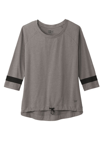 New Era ® Ladies Tri-Blend 3/4-Sleeve Tee