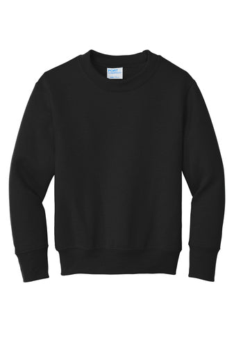 Dallas Texans Port & Company Youth Core Fleece Crewneck Sweatshirt with Texans Vamos Plain I Logo