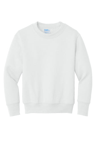 Dallas Texans Port & Company Youth Core Fleece Crewneck Sweatshirt with Corner Kick graphic