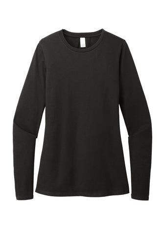 District® Women’s Perfect Blend® CVC Long Sleeve Tee