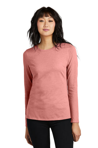 District® Women’s Perfect Blend® CVC Long Sleeve Tee