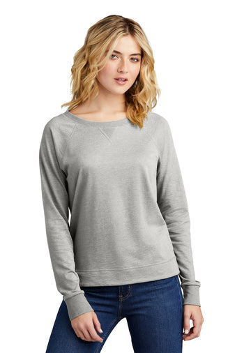 District® Women’s Featherweight French Terry™ Long Sleeve Crewneck