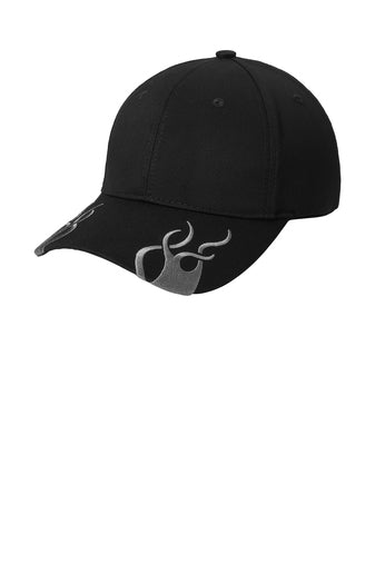 Port Authority® Racing Cap with Flames