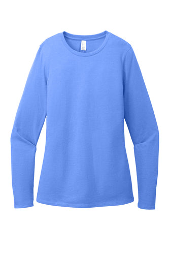 District® Women’s Perfect Blend® CVC Long Sleeve Tee