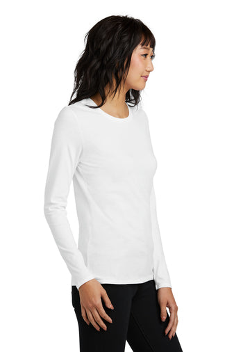 District® Women’s Perfect Blend® CVC Long Sleeve Tee