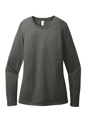 District® Women’s Perfect Blend® CVC Long Sleeve Tee