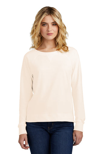 District® Women’s Featherweight French Terry™ Long Sleeve Crewneck