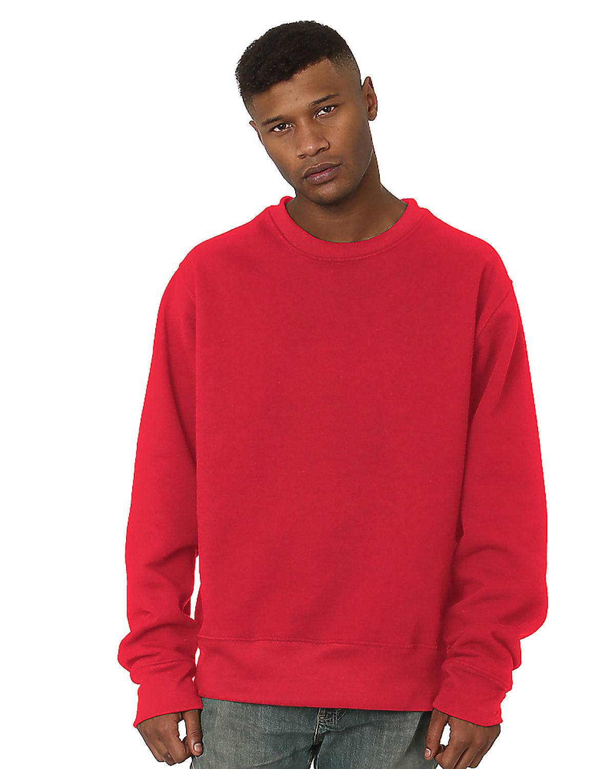 Bayside Super Heavy Oversized Crewneck Sweatshirt