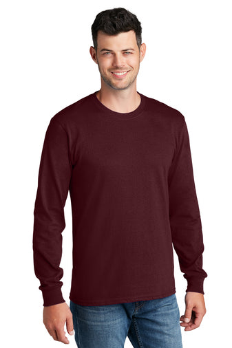 Port & Company® Long Sleeve Core Cotton Tee