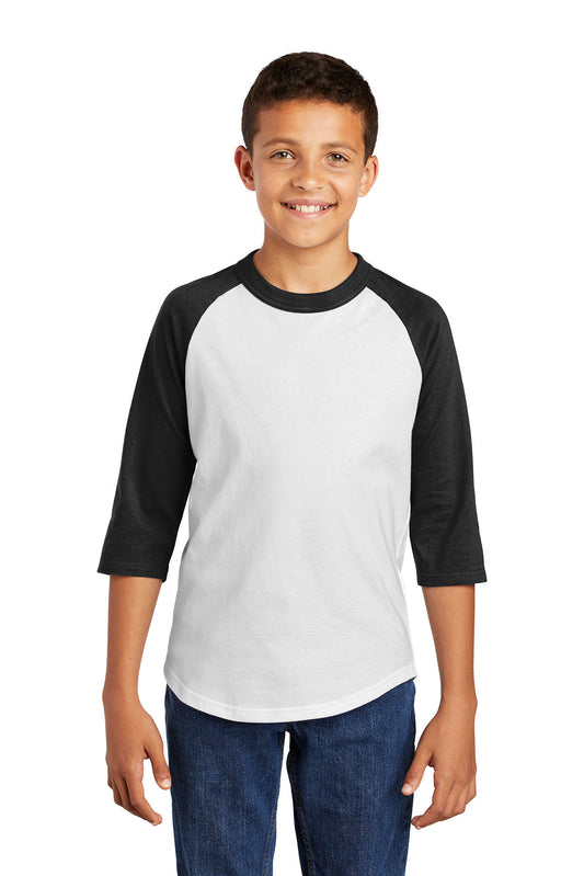 Sport-Tek® Youth Colorblock Raglan Jersey