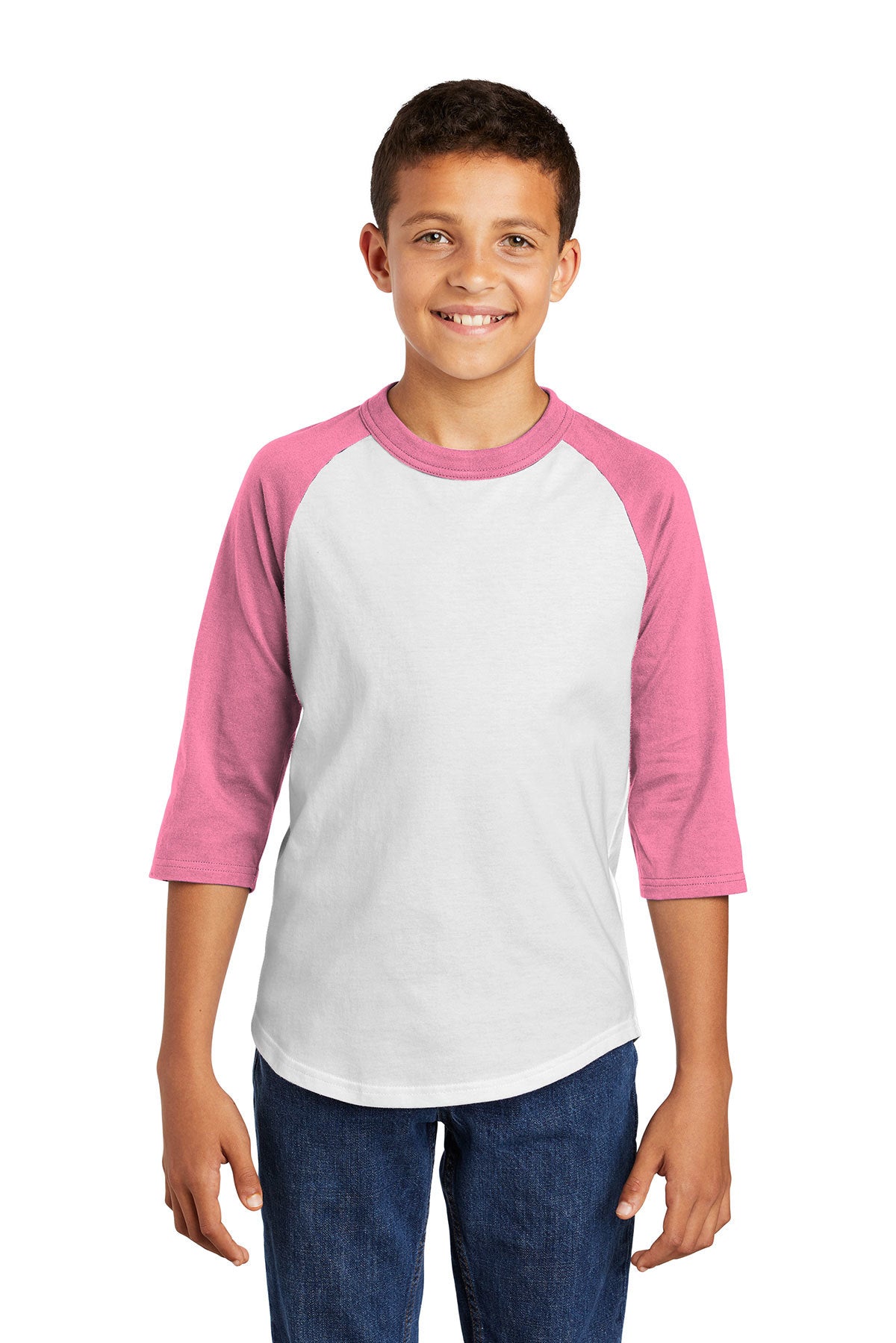 Sport-Tek® Youth Colorblock Raglan Jersey