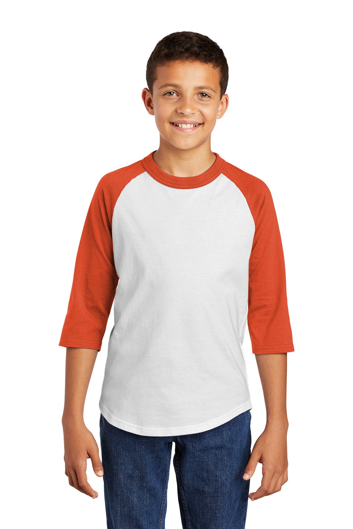 Sport-Tek® Youth Colorblock Raglan Jersey