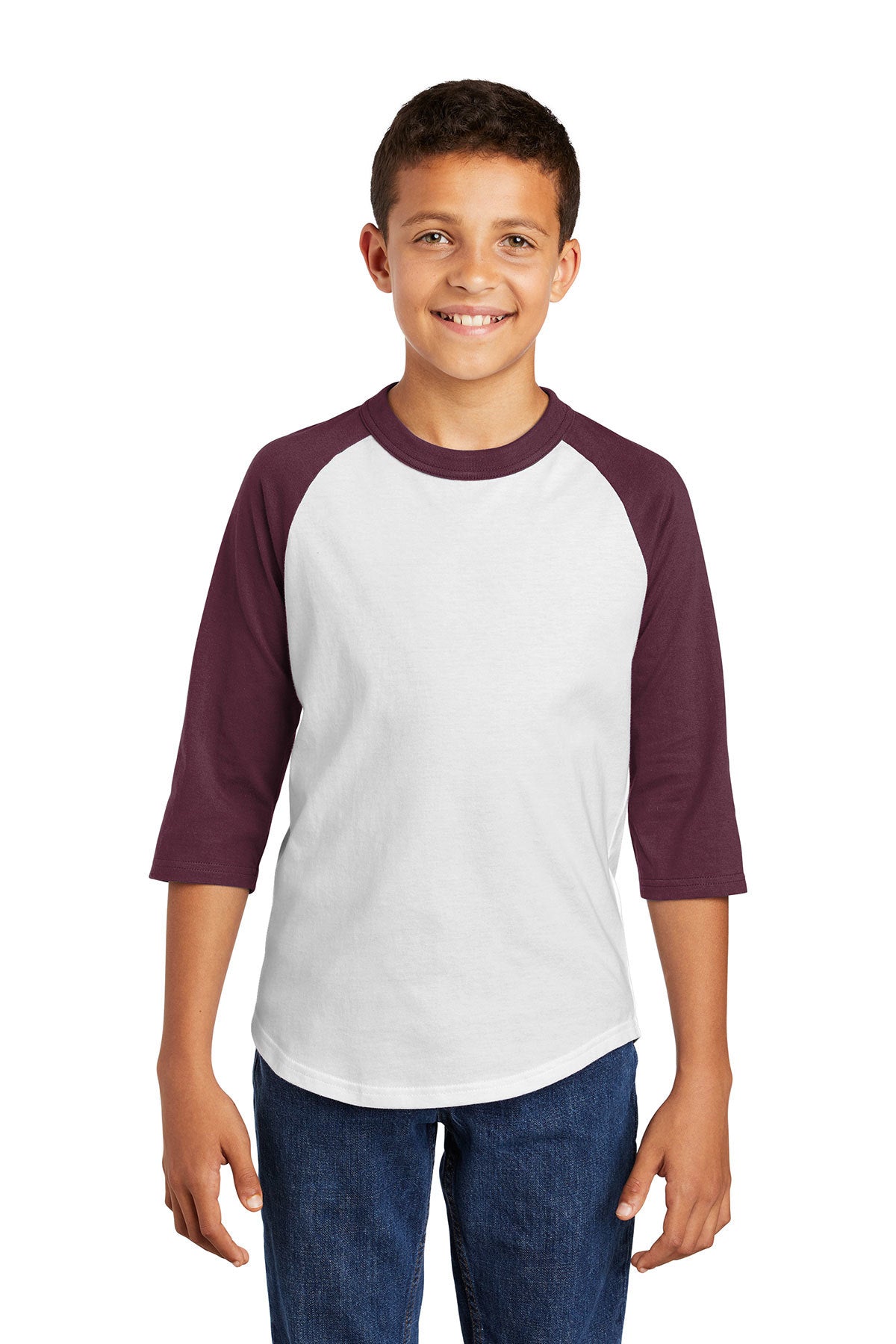 Sport-Tek® Youth Colorblock Raglan Jersey