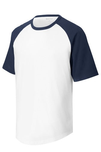 Sport-Tek® Short Sleeve Colorblock Raglan Jersey