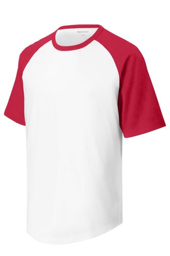 Sport-Tek® Short Sleeve Colorblock Raglan Jersey