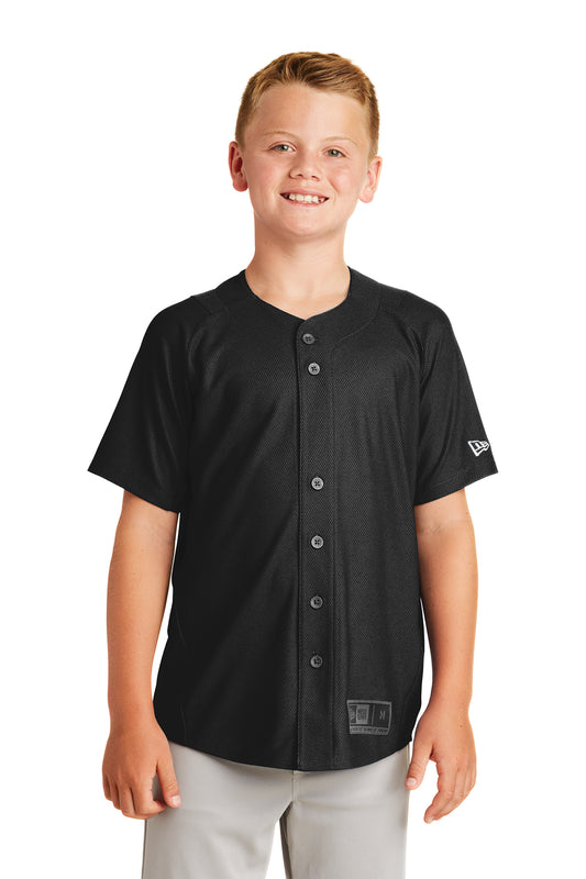 New Era® Youth Diamond Era Full-Button Jersey