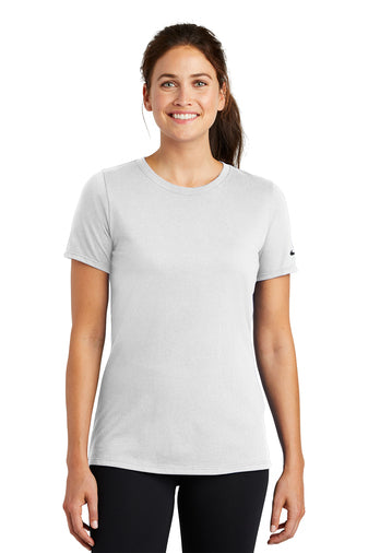 Dallas Texans - Ladies Nike Dri-FIT Cotton/Poly Tee with Texans Branded Logo